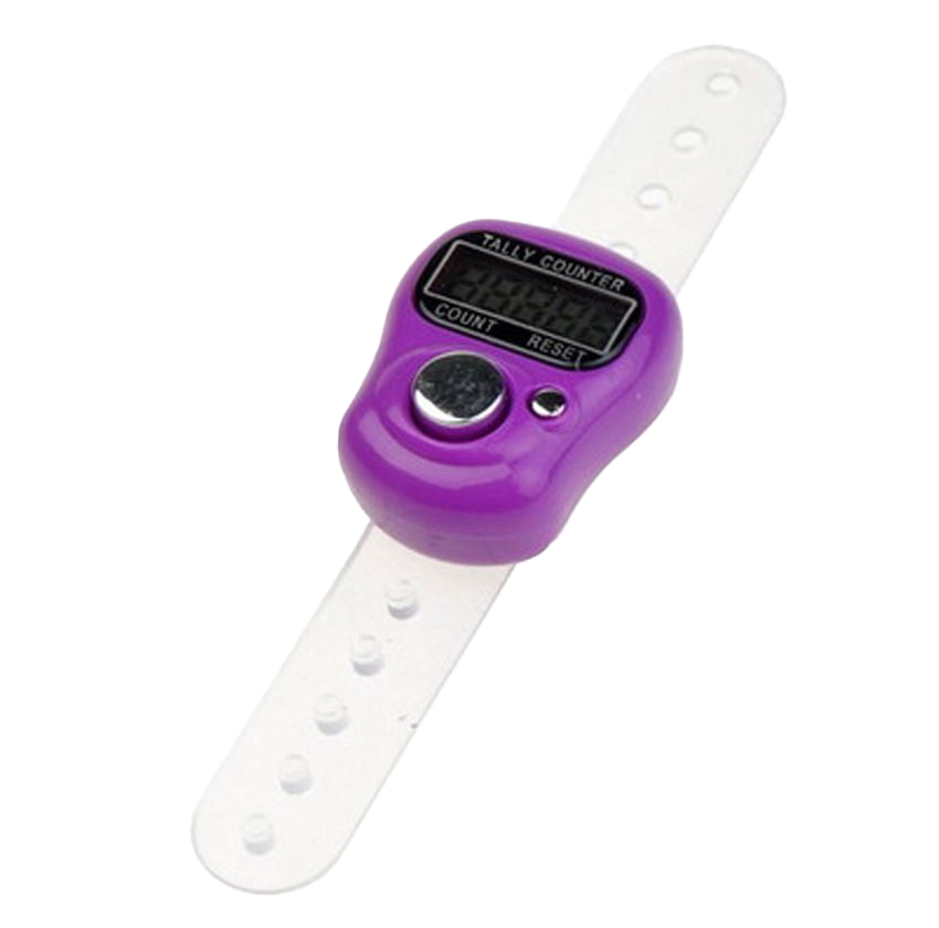 1 Pcs Finger Tally Counter Tasbeeh | L.E.D Digital Counter Tasbeeh |