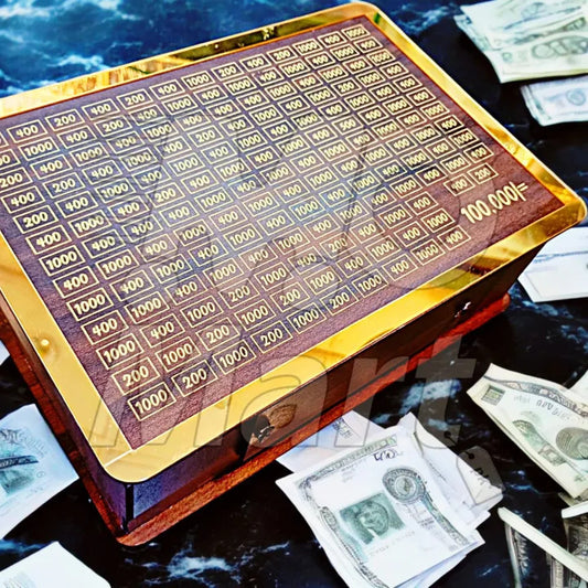 Trending 100,000 Money Saving Box Material Wooden Lassani Quality A+1 Capacitiy Upto 100,000