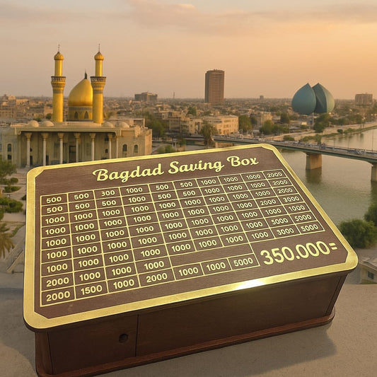 Most Trending Baghdad Money Saving Box Amount 350,000 | Quality A+1