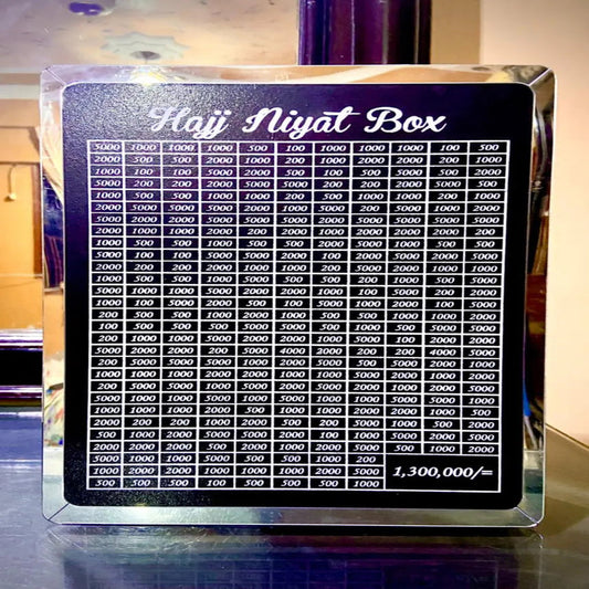Hajj Niyat Box – Save Up to 13 Lakh PKR
