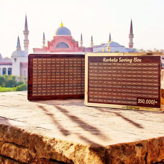 Most Trending Karbala Ziyarat Money Saving Box Amount 350,000 | Quality A+1