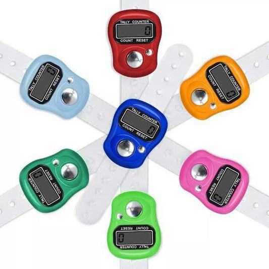 1 Pcs Finger Tally Counter Tasbeeh | L.E.D Digital Counter Tasbeeh |